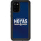 Georgetown University Hoyas Stripe Galaxy S20 Plus Waterproof Case