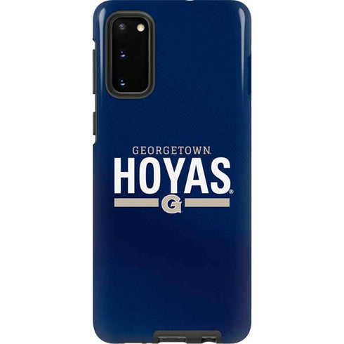 Georgetown University Hoyas Stripe Galaxy S20 Pro Case