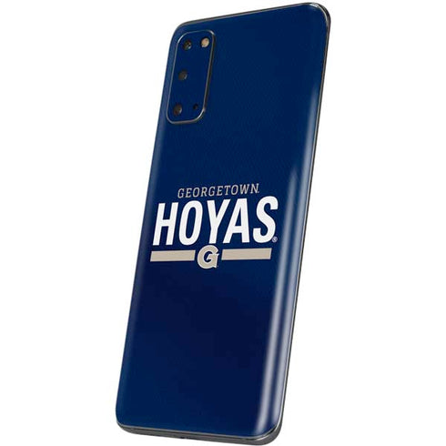 Georgetown University Hoyas Stripe Galaxy S20 Skin