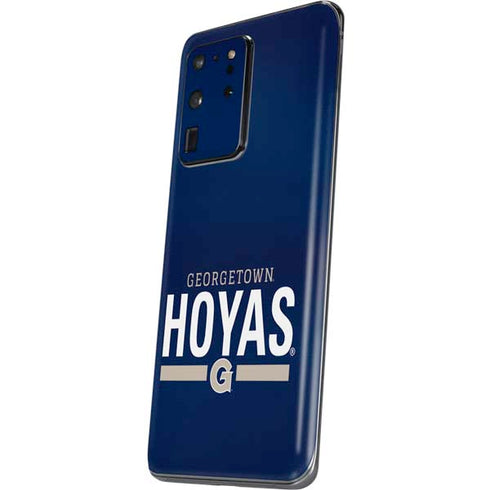 Georgetown University Hoyas Stripe Galaxy S20 Ultra 5G Skin