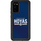 Georgetown University Hoyas Stripe Galaxy S20 Waterproof Case