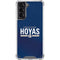 Georgetown University Hoyas Stripe Galaxy S21 5G Clear Case