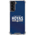 Georgetown University Hoyas Stripe Galaxy S21 5G Clear Case