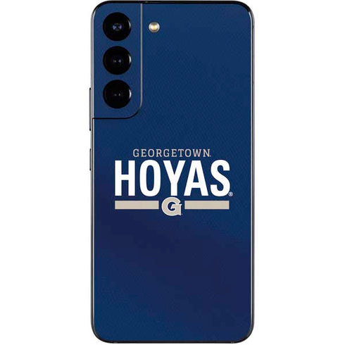 Georgetown University Hoyas Stripe Galaxy S22 Skin