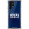 Georgetown University Hoyas Stripe Galaxy S22 Ultra Clear Case