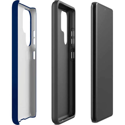 Georgetown University Hoyas Stripe Galaxy S22 Ultra Pro Case
