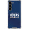 Georgetown University Hoyas Stripe Galaxy S23 Clear Case