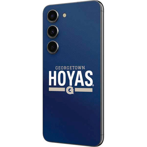 Georgetown University Hoyas Stripe Galaxy S23 Skin