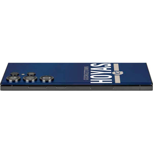 Georgetown University Hoyas Stripe Galaxy S23 Ultra Skin