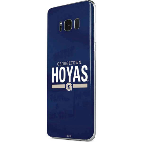 Georgetown University Hoyas Stripe Galaxy S8 Skin