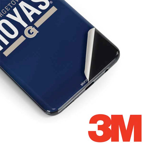 Georgetown University Hoyas Stripe Galaxy S9 Plus Skin