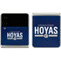 Georgetown University Hoyas Stripe Galaxy Z Flip3 5G Skin