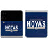 Georgetown University Hoyas Stripe Galaxy Z Flip4 5G Skin