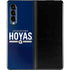 Georgetown University Hoyas Stripe Galaxy Z Fold3 5G Skin