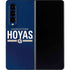 Georgetown University Hoyas Stripe Galaxy Z Fold4 5G Skin
