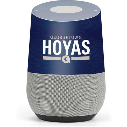 Georgetown University Hoyas Stripe Google Home Skin