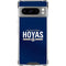 Georgetown University Hoyas Stripe Google Pixel 8 Pro Clear Case
