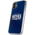 Georgetown University Hoyas Stripe iPhone 11 Clear Case