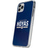 Georgetown University Hoyas Stripe iPhone 11 Pro Clear Case