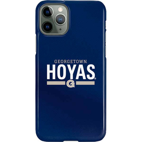 Georgetown University Hoyas Stripe iPhone 11 Pro Lite Case