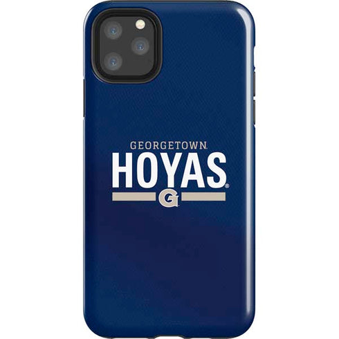 Georgetown University Hoyas Stripe iPhone 11 Pro Max Impact Case