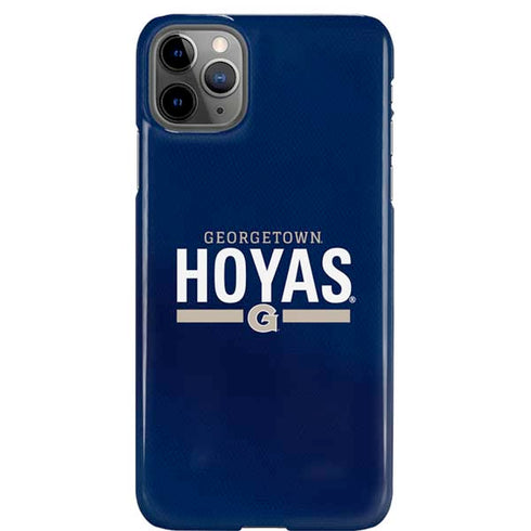 Georgetown University Hoyas Stripe iPhone 11 Pro Max Lite Case
