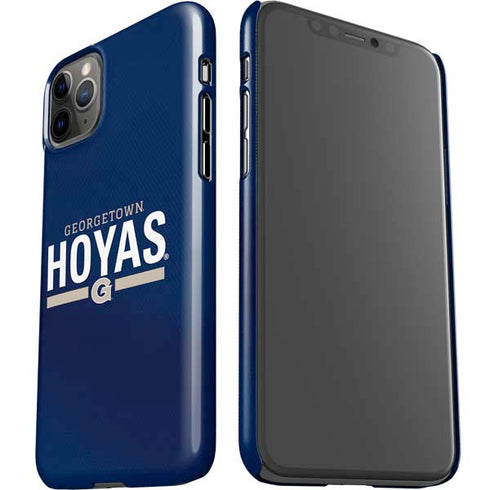 Georgetown University Hoyas Stripe iPhone 11 Pro Max Lite Case