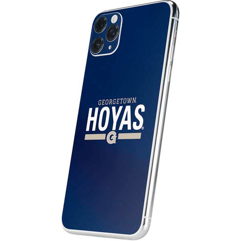 Georgetown University Hoyas Stripe iPhone 11 Pro Max Skin
