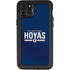 Georgetown University Hoyas Stripe iPhone 11 Pro Max Waterproof Case