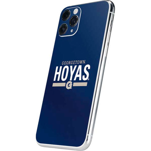 Georgetown University Hoyas Stripe iPhone 11 Pro Skin