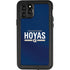 Georgetown University Hoyas Stripe iPhone 11 Pro Waterproof Case