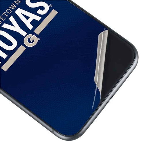 Georgetown University Hoyas Stripe iPhone 11 Skin