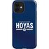Georgetown University Hoyas Stripe iPhone 12 Impact Case