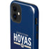 Georgetown University Hoyas Stripe iPhone 12 Impact Case