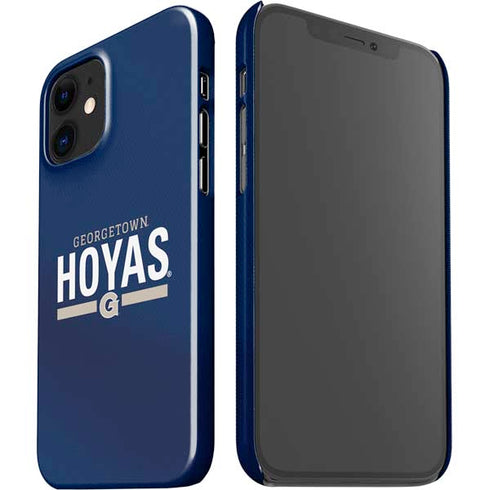 Georgetown University Hoyas Stripe iPhone 12 Mini Lite Case