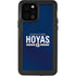 Georgetown University Hoyas Stripe iPhone 12 Pro Waterproof Case