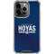 Georgetown University Hoyas Stripe iPhone 13 Pro Clear Case
