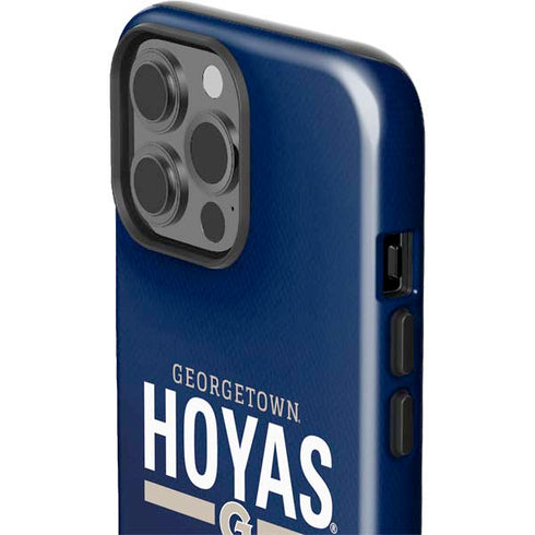 Georgetown University Hoyas Stripe iPhone 13 Pro Max Impact Case
