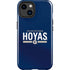 Georgetown University Hoyas Stripe iPhone 14 Plus Impact Case