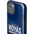 Georgetown University Hoyas Stripe iPhone 14 Plus Impact Case