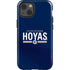 Georgetown University Hoyas Stripe iPhone 15 Impact Case