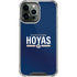 Georgetown University Hoyas Stripe iPhone 15 Pro Max Clear Case