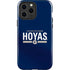 Georgetown University Hoyas Stripe iPhone 15 Pro Max Impact Case