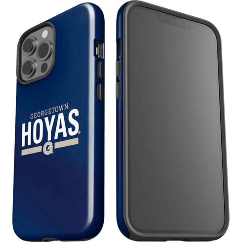 Georgetown University Hoyas Stripe iPhone 15 Pro Max Impact Case