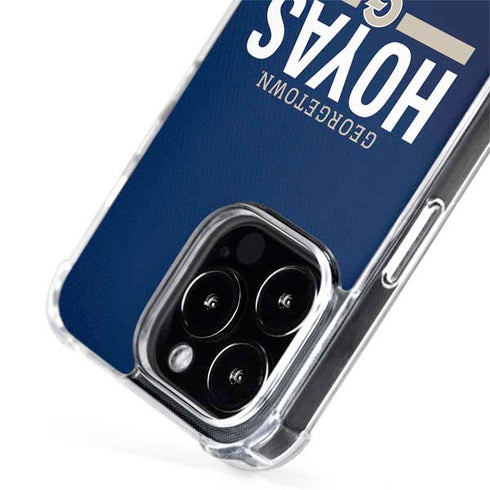 Georgetown University Hoyas Stripe iPhone 15 Pro Max MagSafe Case