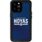 Georgetown University Hoyas Stripe iPhone 14 Pro Max Waterproof Case