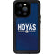 Georgetown University Hoyas Stripe iPhone 14 Pro Waterproof Case