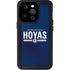 Georgetown University Hoyas Stripe iPhone 14 Pro Waterproof Case