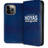 Georgetown University Hoyas Stripe iPhone 15 Pro Max Folio Case