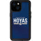Georgetown University Hoyas Stripe iPhone 15 Waterproof Case